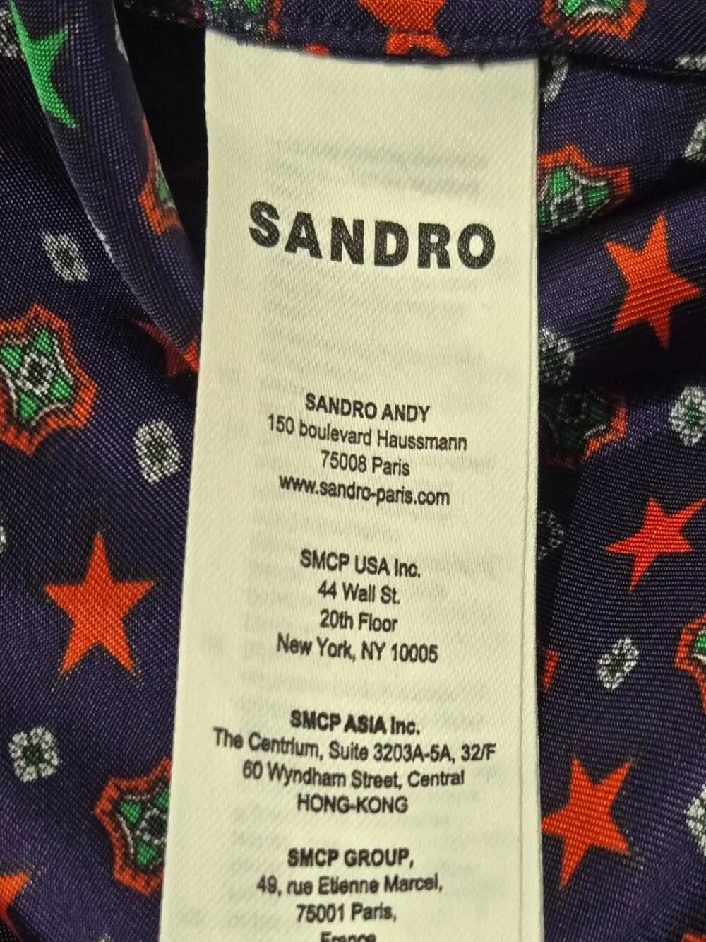 Sandro shirt dress